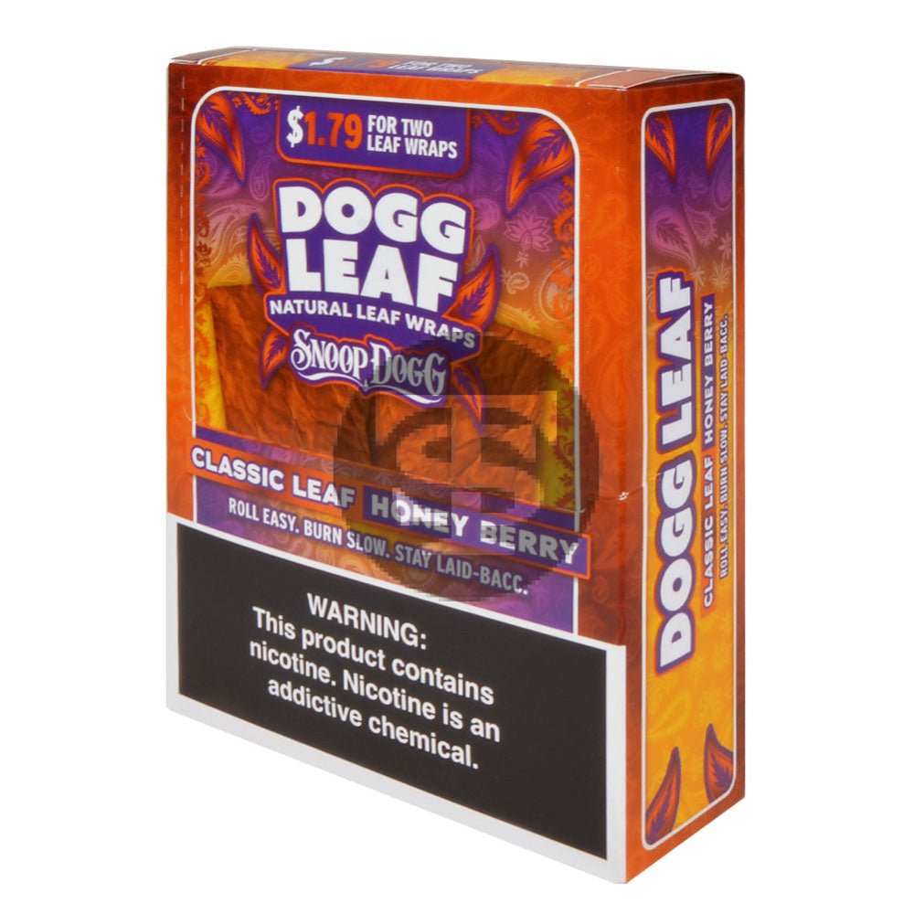 Dogg Leaf Honey Berry Natural Leaf Wraps $1.79, 15 packs of 2 1 dogg leaf honey berry natural wraps 1 79 15 packs of 2 223