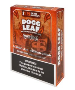 Dogg Leaf Russian Cream Natural Leaf Wraps $1.79, 15 packs of 2
