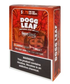 Dogg Leaf Sweet Natural Leaf Wraps $1.79, 15 packs of 2