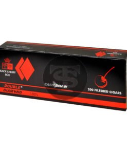 Double Diamond Black Cherry Filtered Cigars 10 Packs of 20