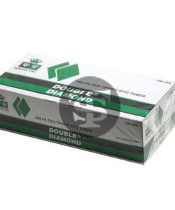 Double Diamond Filter Tubes 100 mm Menthol 5 Cartons of 200