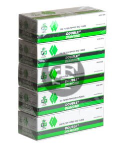 Double Diamond Filter Tubes King Size Menthol 5 Cartons of 200