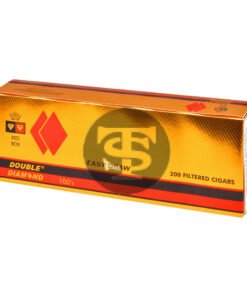 Double Diamond Full Flavor Filtered Cigars 10 Packs of 20