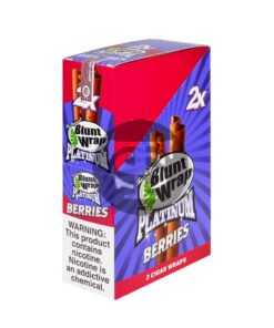 Double Platinum Berries Wraps 25 Pouches of 2