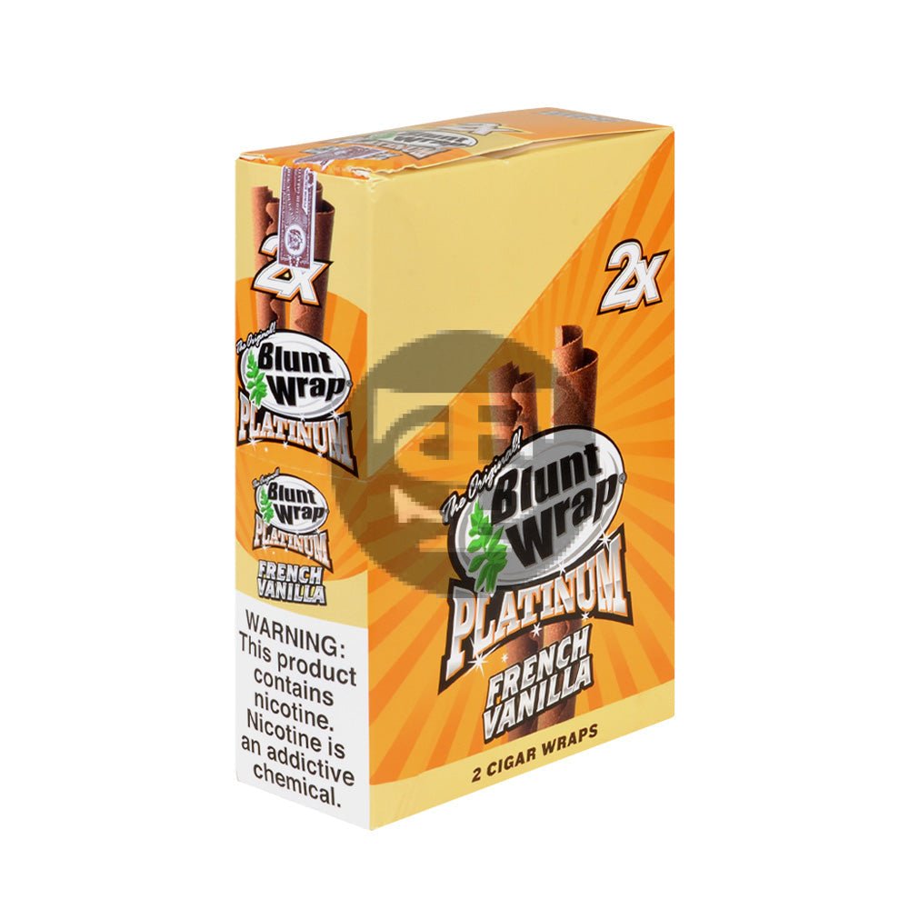 Double Platinum French Vanilla Wraps 25 Pouches of 2 1 double platinum french vanilla wraps 25 pouches of 2 842