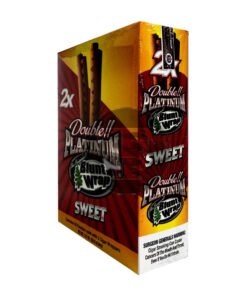 Double Platinum Sweet Wraps 25 Pouches of 2