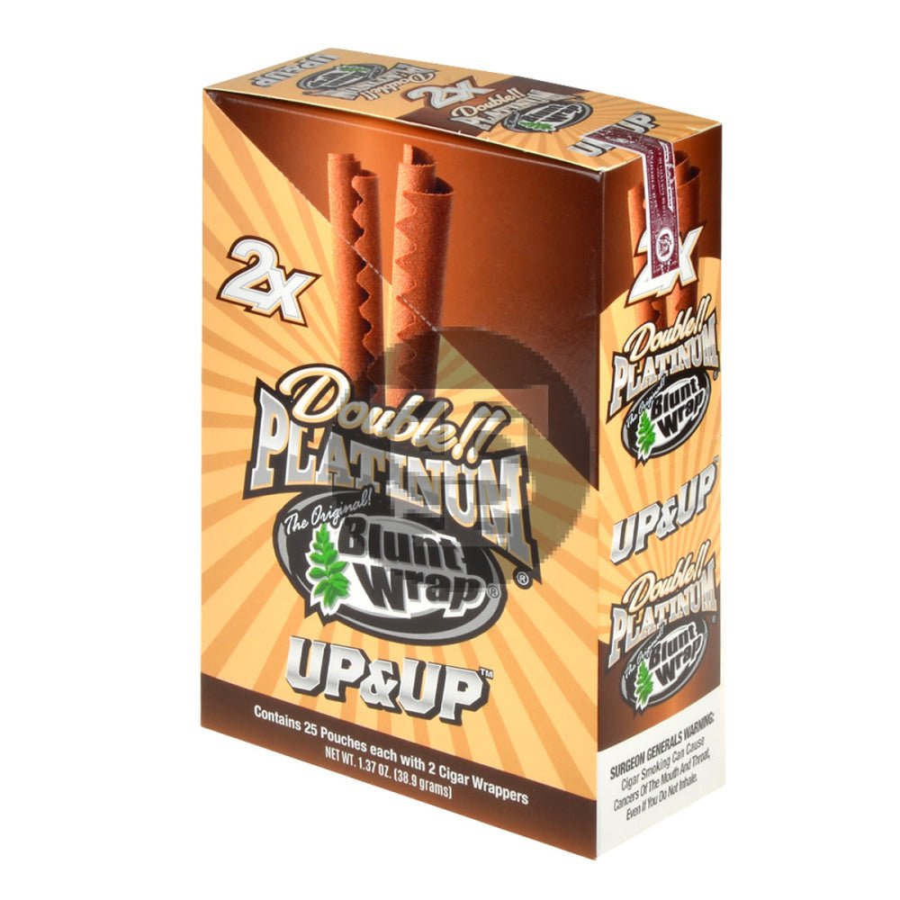 Double Platinum Up&Up Wraps 25 Pouches of 2 1 double platinum up wraps 25 pouches of 2 749