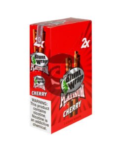 Double Platinum Wet Cherry Wraps 25 Pouches of 2
