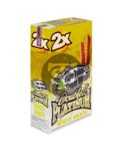 Double Platinum White Grape Wraps 25 Pouches of 2