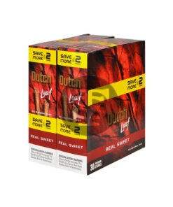 Dutch Leaf Cigarillos 30 Packs of 2 Real Sweet