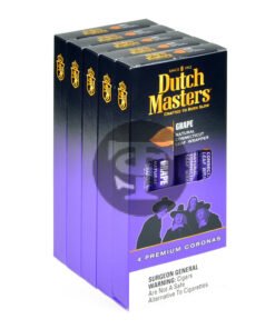 Dutch Masters Corona Grape Cigars, 5 Packs of 4
