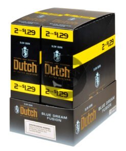 Dutch Masters Foil Blue Dream Fusion $1.29 Cigarillos, 30 Packs of 2