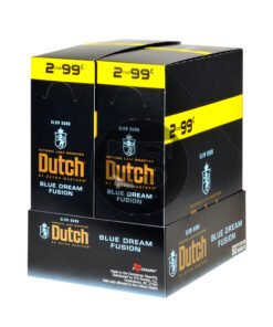 Dutch Masters Foil Blue Dream Fusion 99 Cent Cigarillos 30 Packs of 2