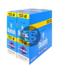 Dutch Masters Foil Blue Razz Save on 2 Cigarillos 30 Packs of 2