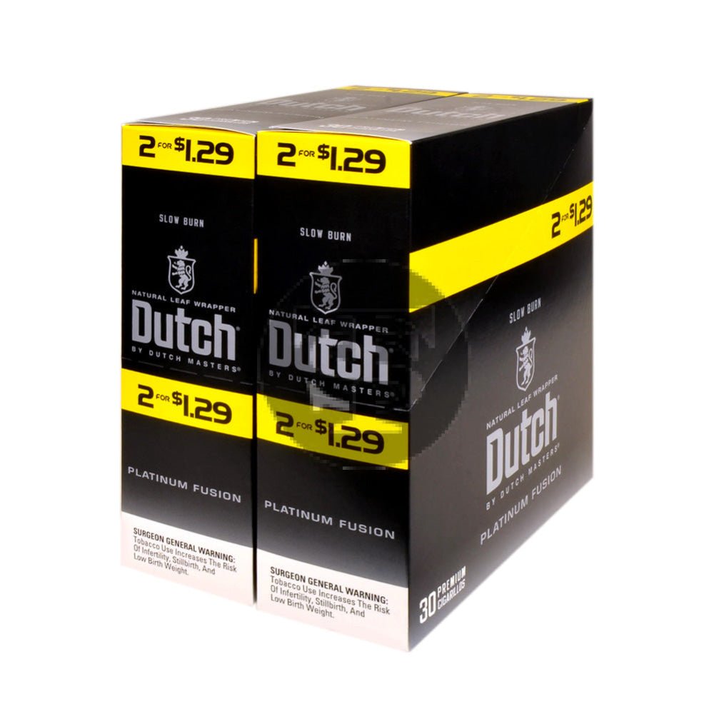 Dutch Masters Foil Fresh Blend Platinum $1.29 Cigarillos, 30 Packs of 2 1 dutch masters foil fresh blend platinum 1 29 cigarillos 30 packs of 2 333