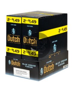 Dutch Masters Foil Fresh Blue Dream Fusion $1.49 Cigarillos 30 Packs of 2