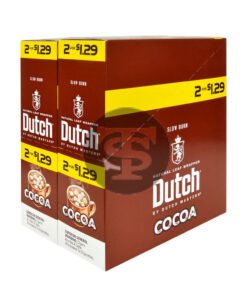 Dutch Masters Foil Fresh Cocoa $1.29 Cigarillos, 30 Packs of 2