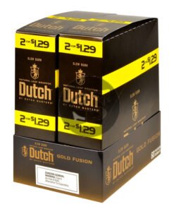 Dutch Masters Foil Fresh Gold Fusion $1.29 Cigarillos 30 Packs of 2