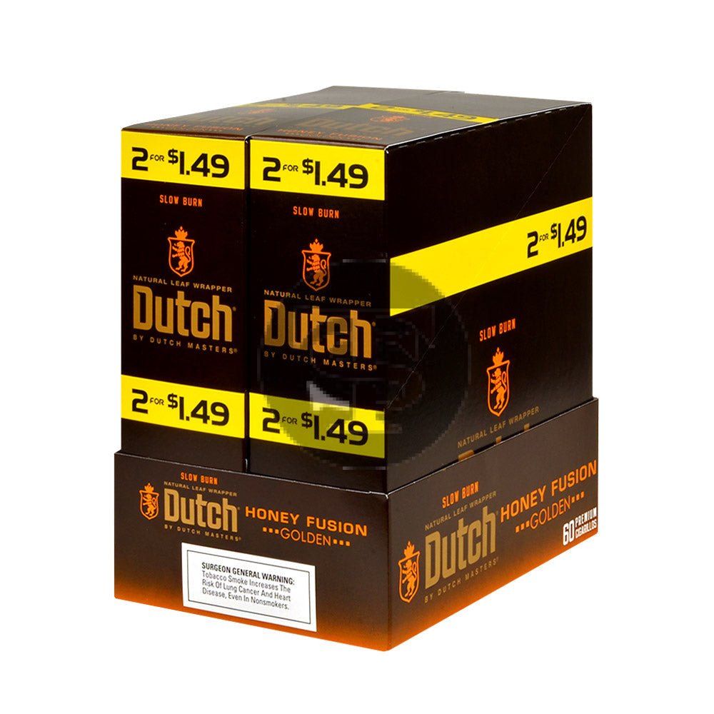 Dutch Masters Foil Fresh Honey Fusion $1.49 Cigarillos 30 Packs of 2 1 dutch masters foil fresh honey fusion 1 49 cigarillos 30 packs of 2 236