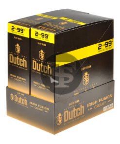 Dutch Masters Foil Fresh Irish Fusion 99 Cent Cent Cigarillos 30 Packs of 2