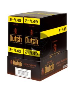 Dutch Masters Foil Fresh Java Fusion $1.49 Cigarillos 30 Packs of 2
