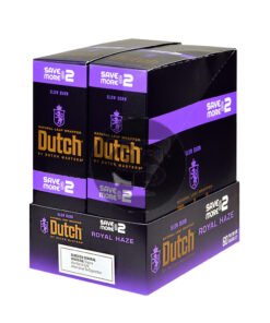 Dutch Masters Foil Fresh Royal Haze Cigarillos, 30 Packs of 2