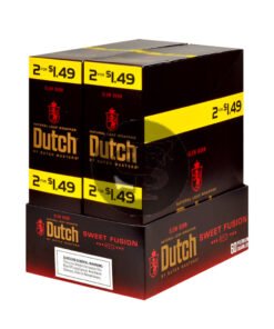 Dutch Masters Foil Fresh Sweet Fusion $1.49 Cigarillos 30 Packs of 2