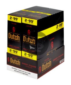 Dutch Masters Foil Fresh Sweet Fusion 99 Cent Cent Cigarillos 30 Packs of 2