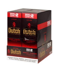 Dutch Masters Foil Fresh Sweet Fusion Cigarillos, 30 Packs of 2