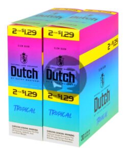 Dutch Masters Foil Fresh Tropical $1.29 Cigarillos 30 Packs of 2