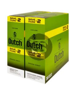 Dutch Masters Foil Green Envy Save on 2 Cigarillos 30 Packs of 2
