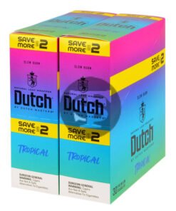 Dutch Masters Foil Tropical Save on 2 Cigarillos 30 Packs of 2