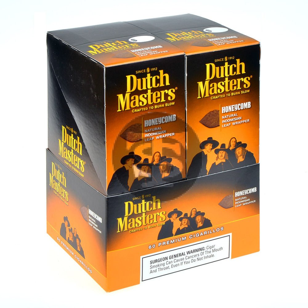 Dutch Masters Honeycomb Cigarillos – 20 Pouches of 3 1 Dutch Masters Honeycomb Cigarillos – 20 Pouches of 3
