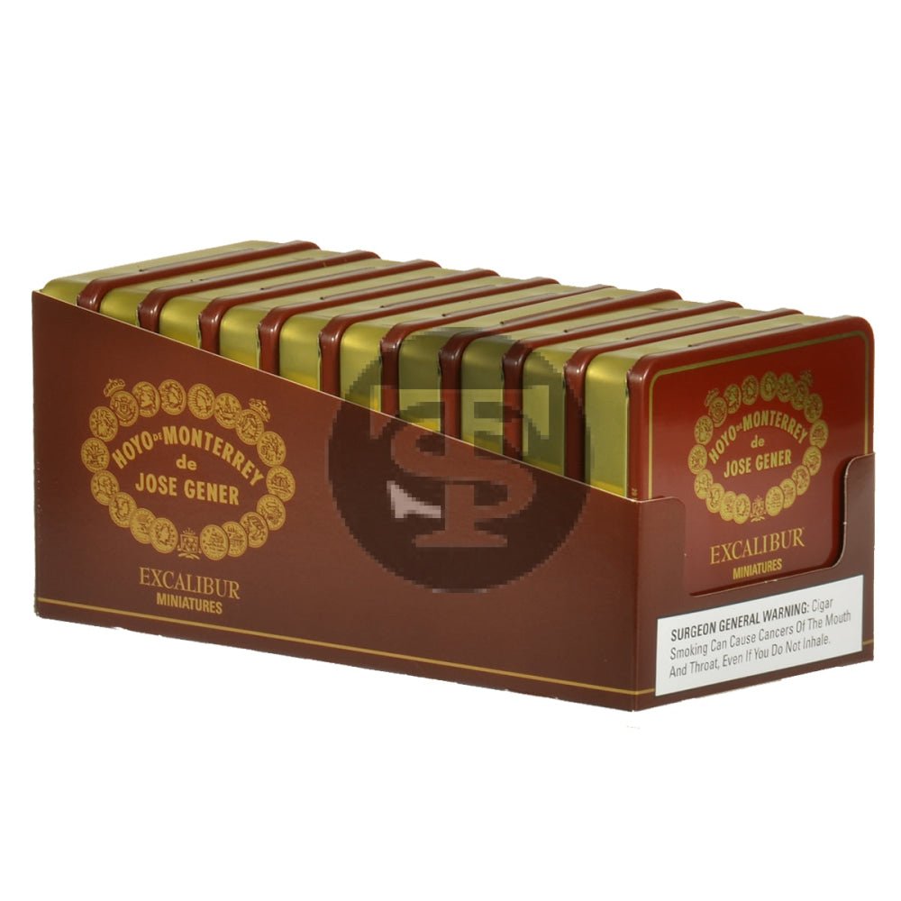 Excalibur Miniatures Cigars 10 Tins of 20 1 excalibur miniatures cigars 10 tins of 20 804