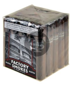 Factory Smokes Maduro Robusto Cigars Bundle of 25