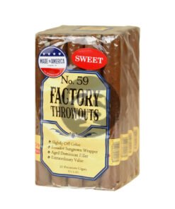 Factory Throwouts No. 59 Sweet Premium Cigars Bundle of 20