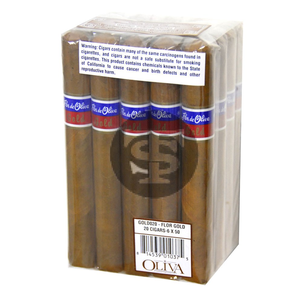 Flor de Oliva 6 x 50 Gold Cigars Pack of 20 1 flor de oliva 6 x 50 gold cigars pack of 20 789