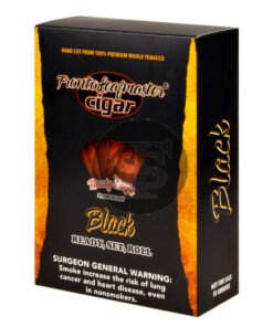 Fronto Leaf Masters Black Whole Leaf Tobacco Wraps, 8 packs of 5