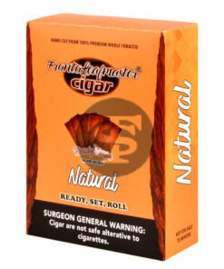 Fronto Leaf Masters Natural Whole Leaf Tobacco Wraps, 8 packs of 5