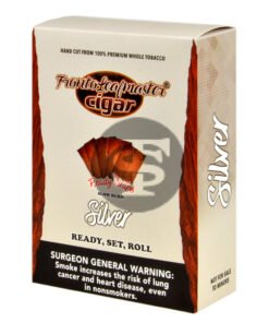 Fronto Leaf Masters Silver Whole Leaf Tobacco Wraps, 8 packs of 5