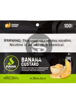 Fumari Hookah Tobacco Banana Custard 100g