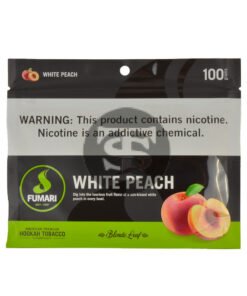 Fumari Hookah Tobacco White Peach 100g