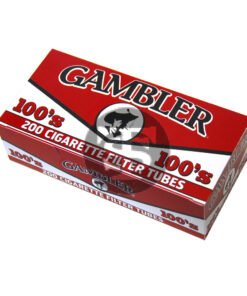 Gambler Filter Tubes 100 mm Full Flavor 5 Cartons of 200