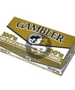 Gambler Filter Tubes 100 mm Gold (Light) 5 Cartons of 200