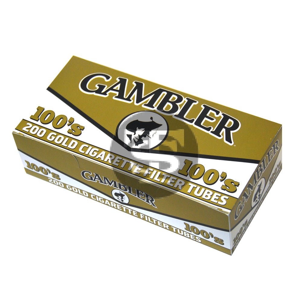 Gambler Filter Tubes 100 mm Gold (Light) 5 Cartons of 200 1 gambler filter tubes 100 mm gold light 5 cartons of 200 306
