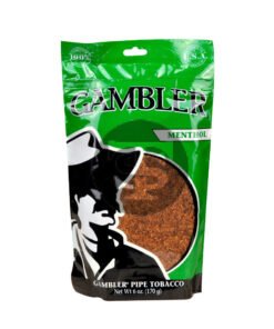 Gambler Pipe Tobacco Menthol (Mint) 6 oz. Bag