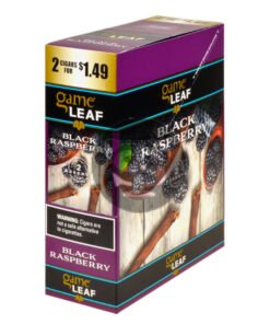 Game Leaf Black Raspberry Cigarillos 2 for $1.49, 15 Pouches of 2