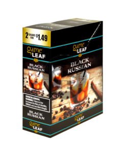 Game Leaf Black Russian Cigarillos 2 for $1.49, 15 Pouches of 2