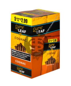 Game Leaf Cigarillos 5 for $2.99 Cognac 8 pack of 5