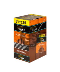 Game Leaf Cigarillos 5 for $2.99 Natural 8 pack of 5